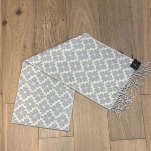 Kate Spade Flowered Cashmere Scarf